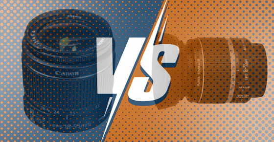[So sánh] Ống kính Canon EF-S 18-55mm f/3.5-5.6 IS II và Ống kính Canon EF-S 18-55mm f/3.5-5.6 IS