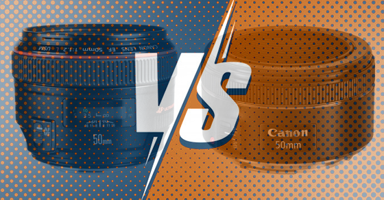 [So sánh] Ống kính Canon EF 50mm F/1.2L USM và Ống kính Canon EF 50mm f/1.8 STM