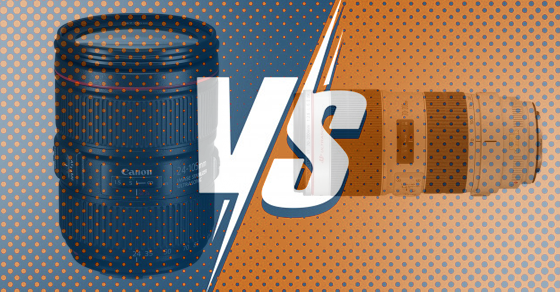 [So sánh] Ống kính Canon EF 24-105mm f/4L IS USM và Ống kính Canon EF 70-200mm f/2.8L USM