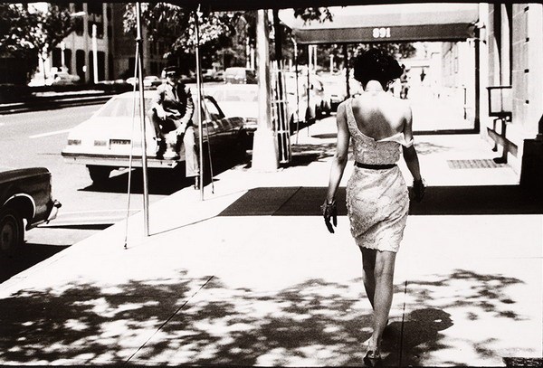 Một bức ảnh chụp vội của nhiếp ảnh gia Arthur Elgort trên đường phố New York năm 1981.