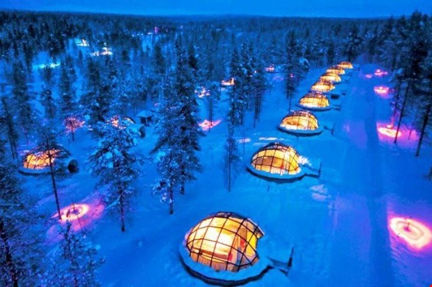Khánh sạn lều kính giữa thiên nhiên ở Phần Lan. Tới đây, bạn sẽ được trải nghiệm những gì tự nhiên nhất của một trong những nơi khắc nghiệt nhất thế giới.