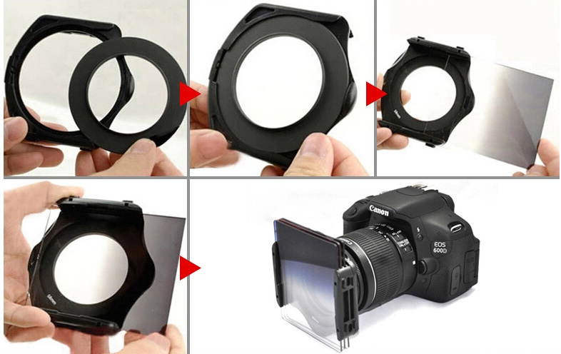 Vòng gắn ống kính cho Bộ Filter vuông chụp phong cảnh - photoZone