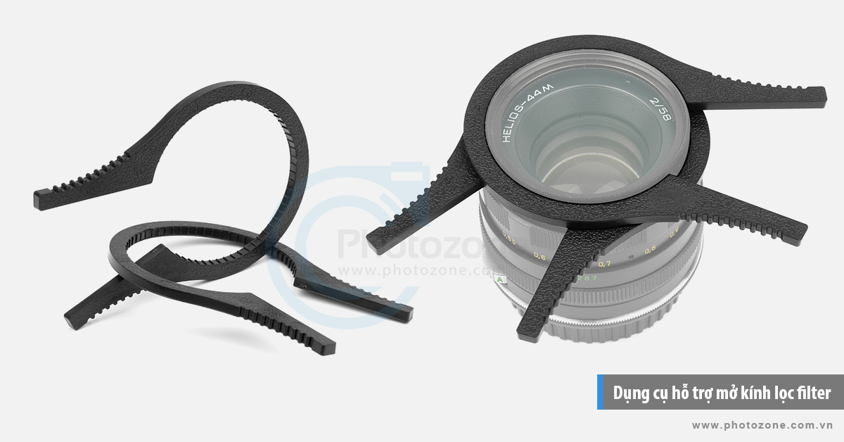 Dụng cụ hỗ trợ mở kính lọc filter dễ dàng