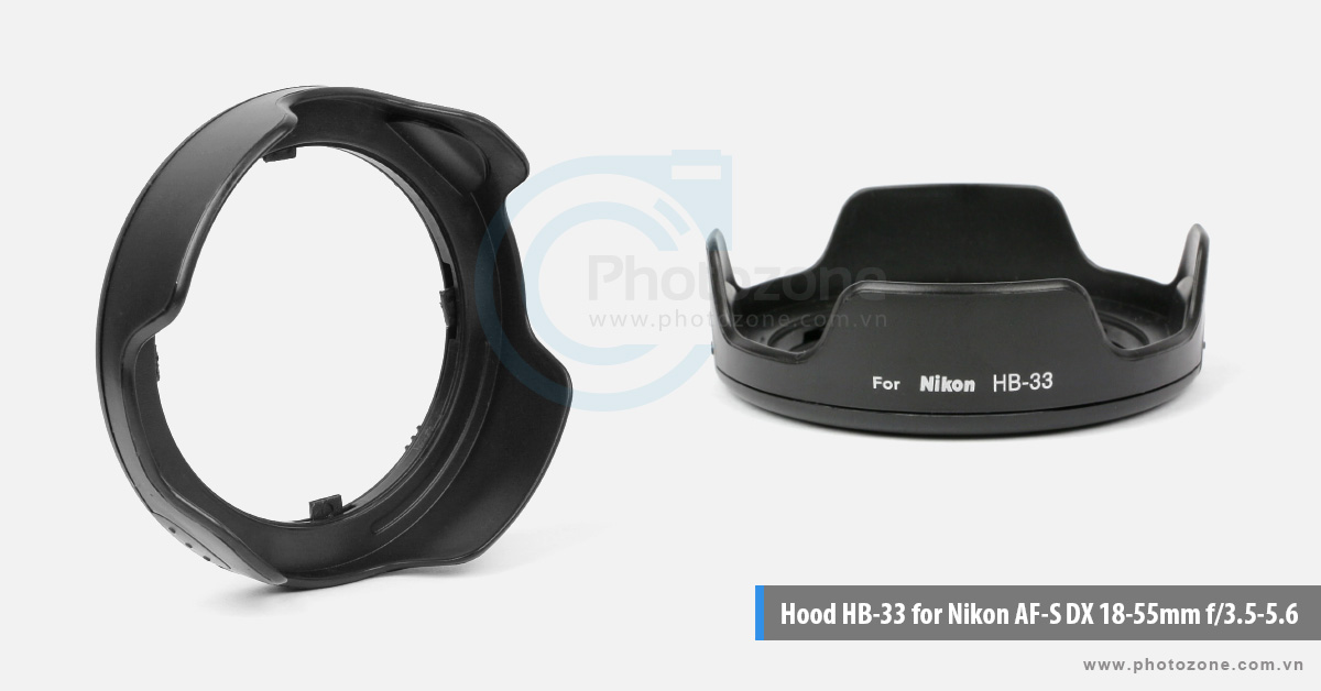 Hood HB-33 for Nikon AF-S DX 18-55mm f/3.5-5.6