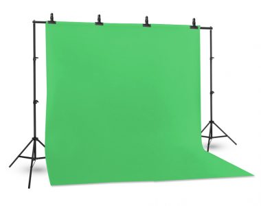 Bộ phông vải quay phim xanh lá (3 x 4m) Cotton Muslin cao cấp, kèm khung treo (3 x 2.6m)