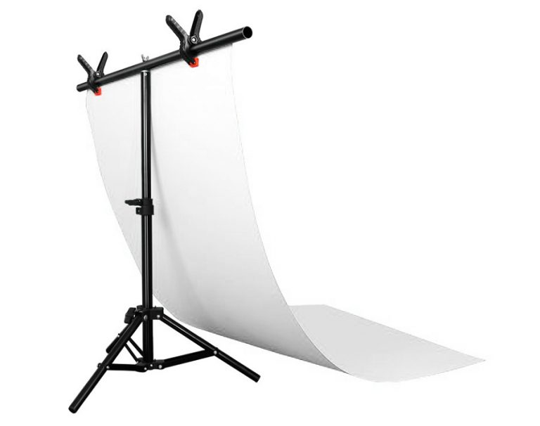 Bộ phông PVC trắng chụp ảnh sản phẩm (60 x 130cm), kèm