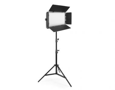 Bộ đèn quay phim Kino Led Panel LP-224 ánh sáng trắng chuyên nghiệp kèm chân đèn 2.5m