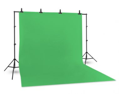 Bộ phông vải quay phim xanh lá (3 x 5m) Cotton Muslin cao cấp, kèm khung treo (3 x 2.6m)